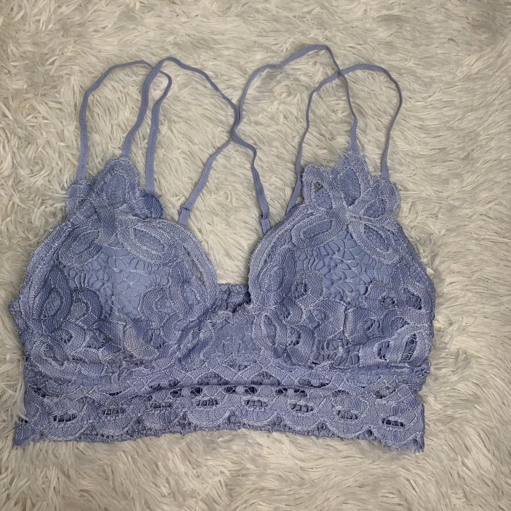 Koko Bralette: Brunnera Blue